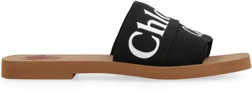 Woody Sandal In Black Product Image