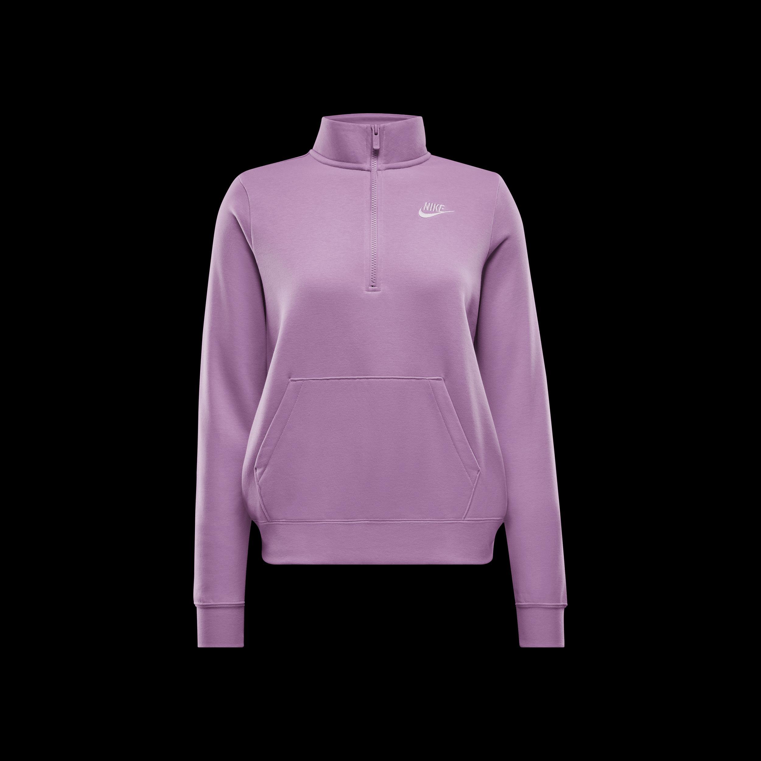 Womens Nike Sportswear Club Fleece 1/2-Zip Sweatshirt product image