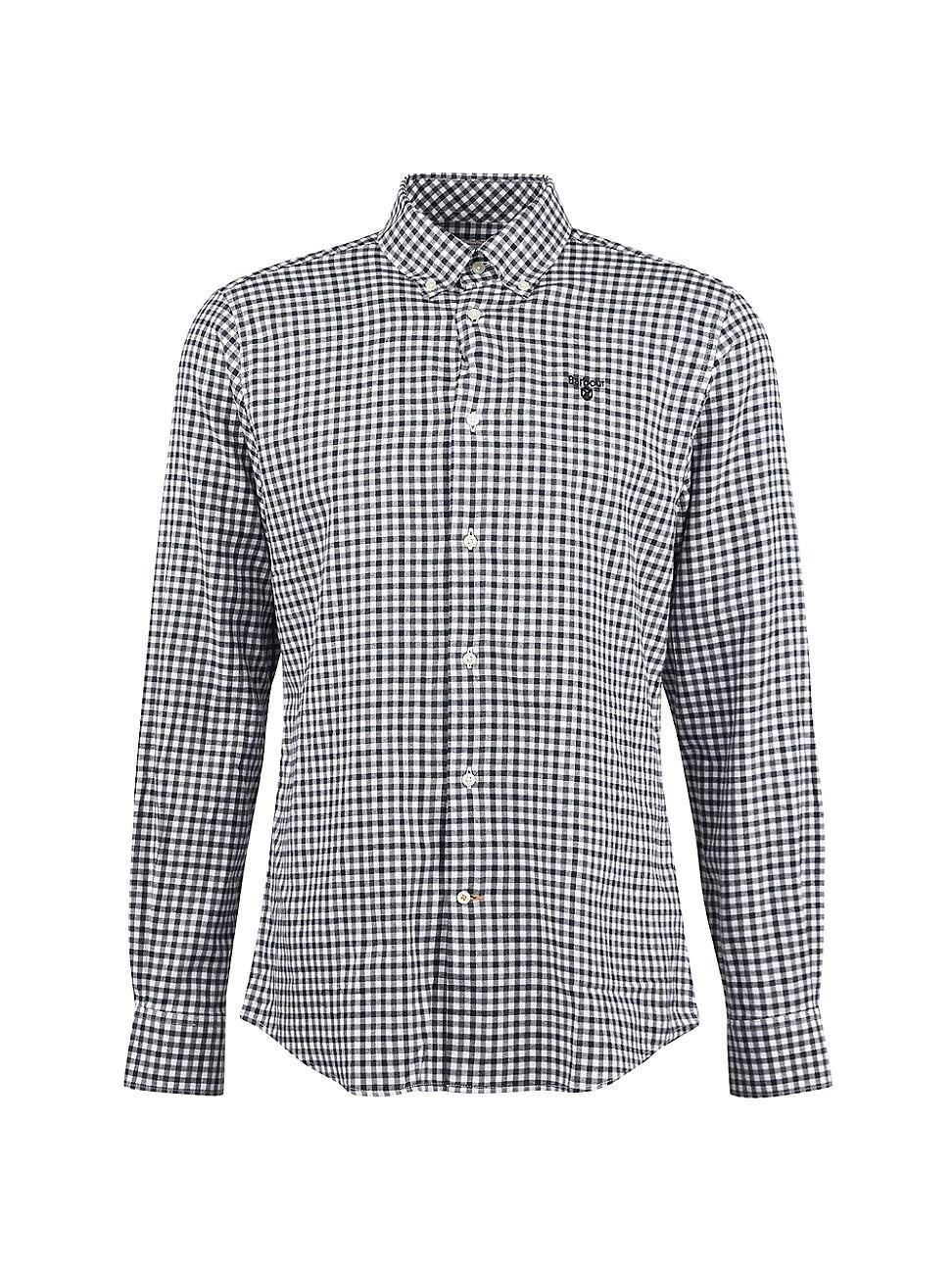 Mens Finkle Glen Check Cotton Shirt Product Image