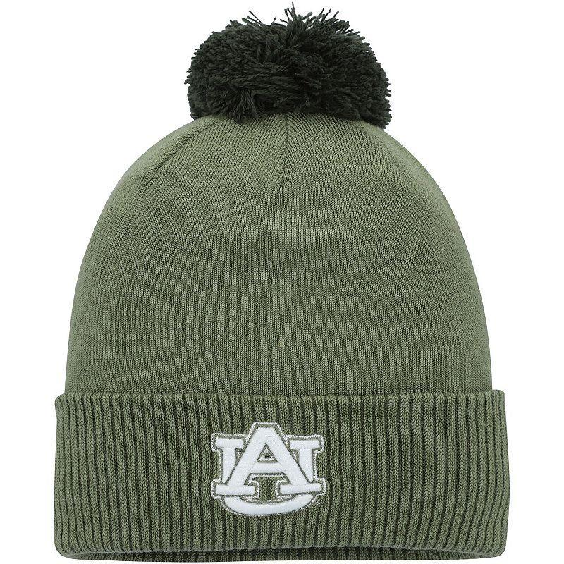 Mens Under Armour Auburn Tigers Freedom Collection Cuffed Knit Hat with Pom Product Image