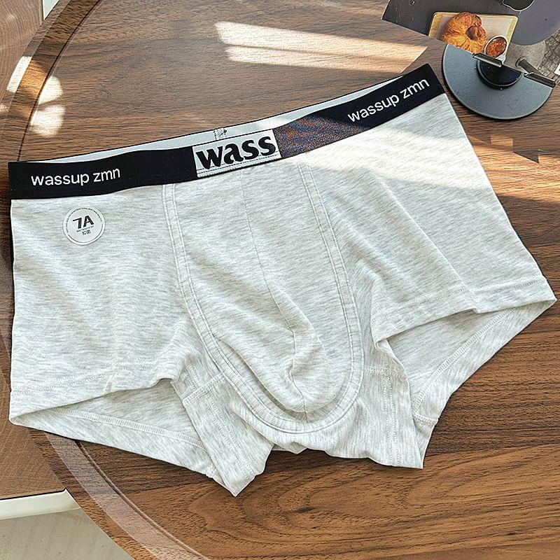 Lettering Waistband Brief Product Image