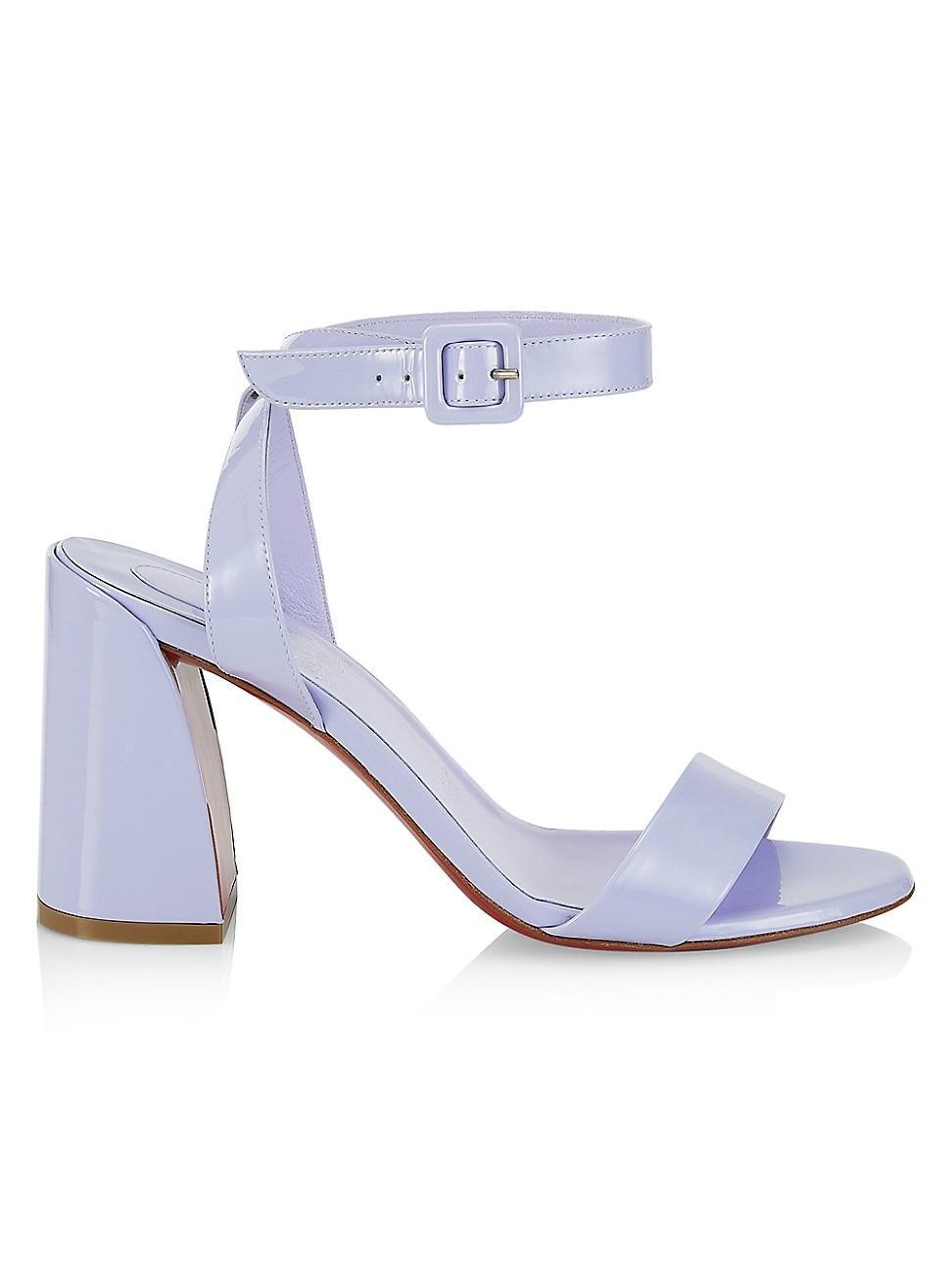 Womens Miss Sabina 85MM Patent Leather Sandals Product Image