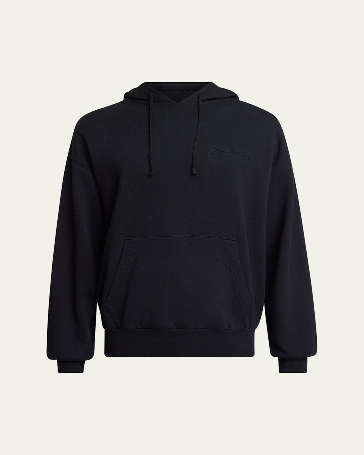 Mens Embossed Logo Hoodie Product Image