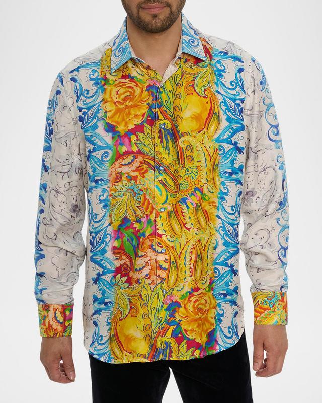 Men's B Hudson Limited Edition Silk Sport Shirt Product Image