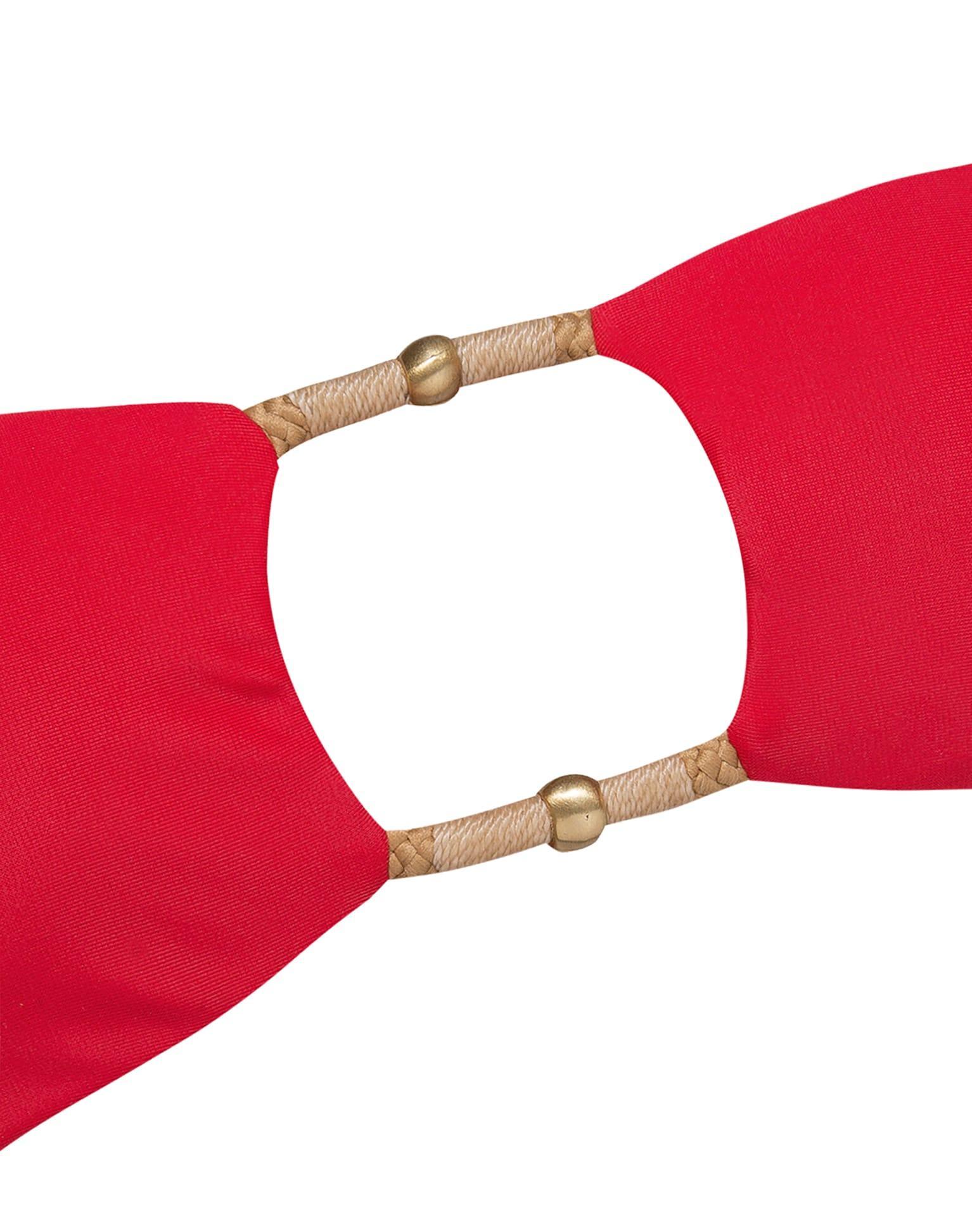 Jessica Hot Pant Bottom - Red Poppy Product Image