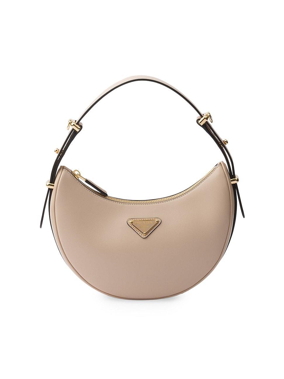 Womens Arqu Leather Shoulder Bag Product Image