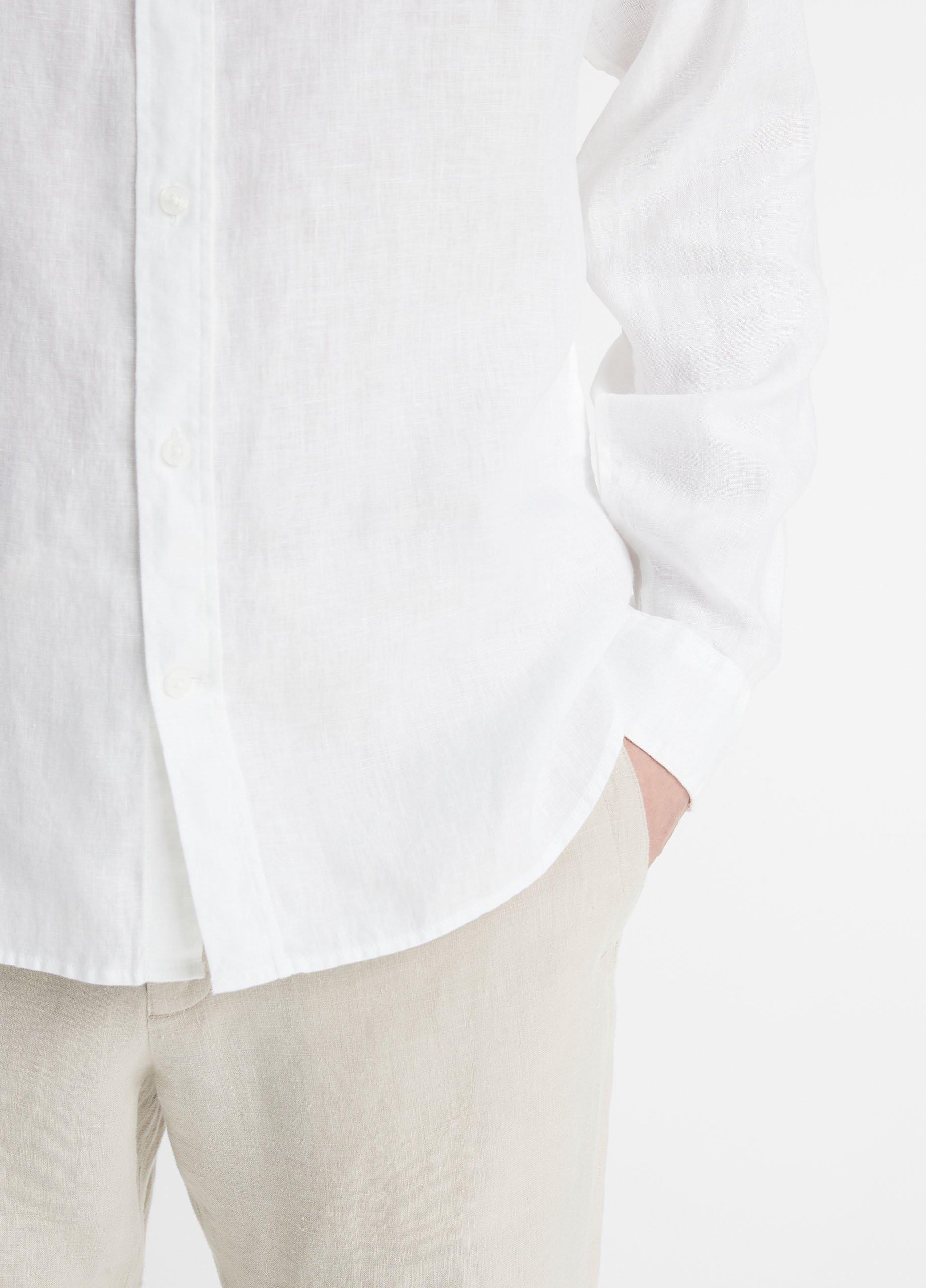 Linen Long-Sleeve Shirt Product Image