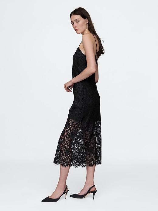 Lace Midi Dress Product Image