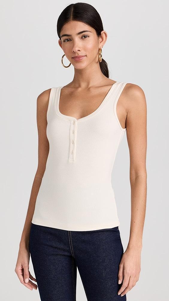 L'AGENCE Kate Henley Tank Top | Shopbop Product Image