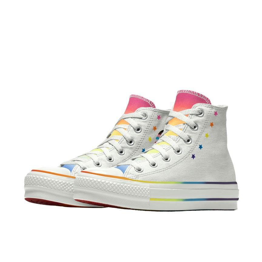 Custom Chuck Taylor All Star Lift Platform Pride By You Product Image