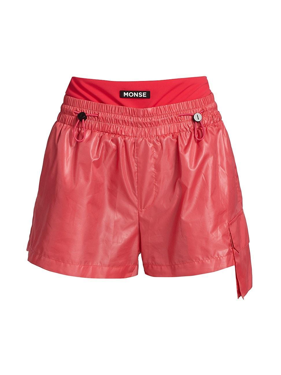 Womens Layered Toggle Shorts product image