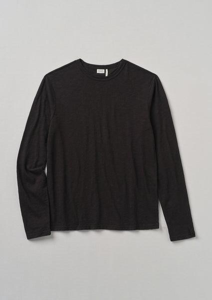 Frank Cotton Long Sleeve Tee | Carbon Black Product Image