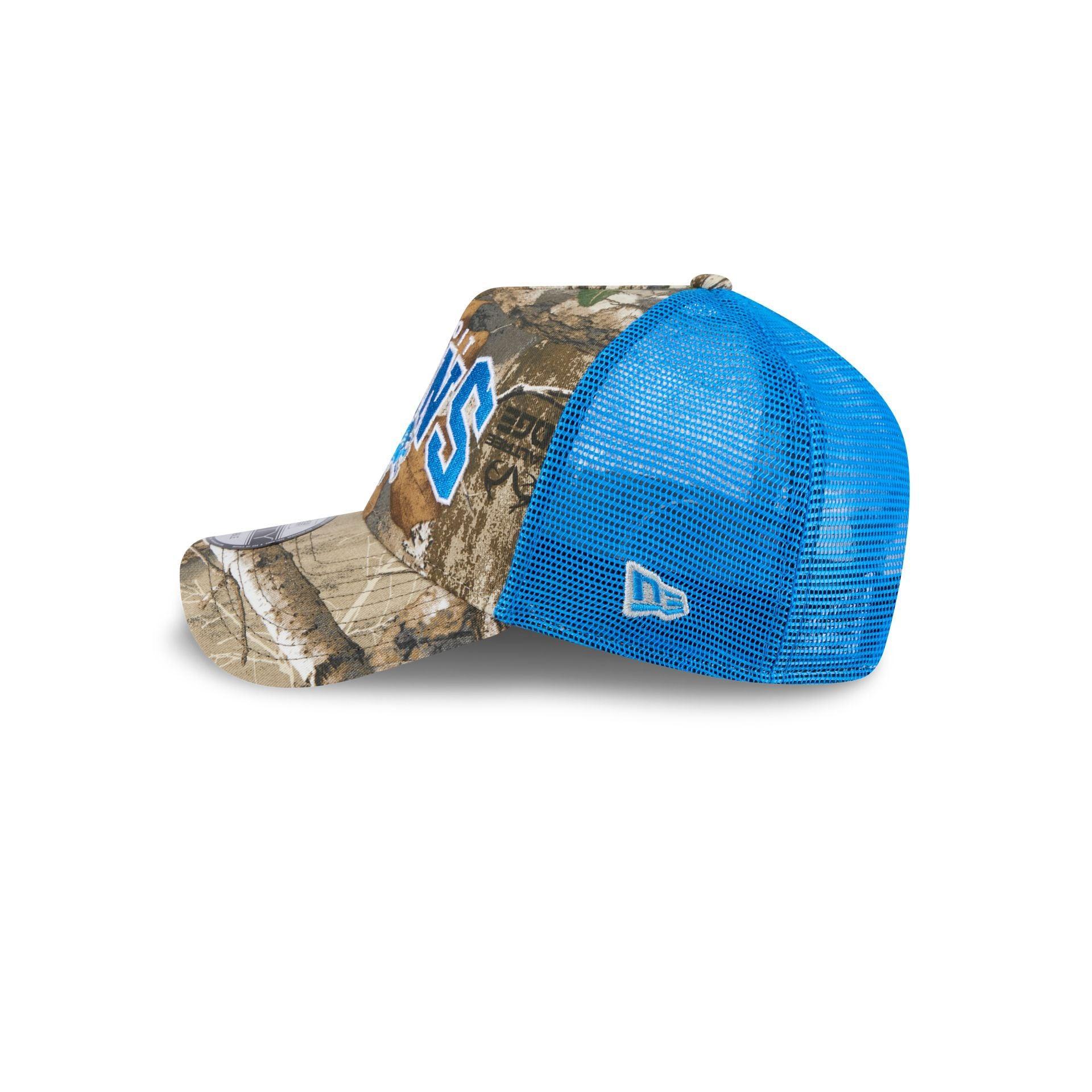 Detroit Lions Active 9FORTY A-Frame Trucker Hat Male Product Image