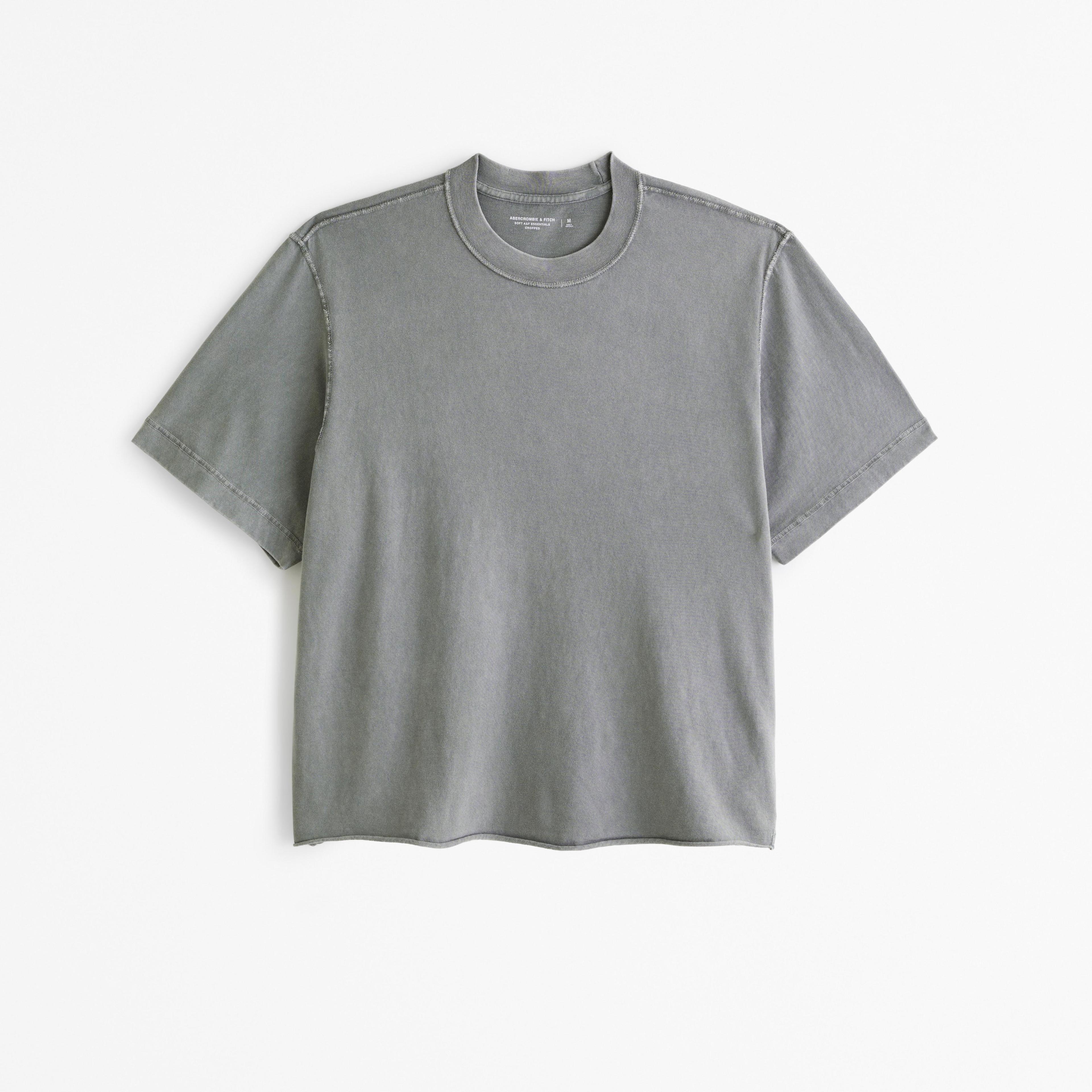 Vintage-Inspired Cropped Tee Product Image