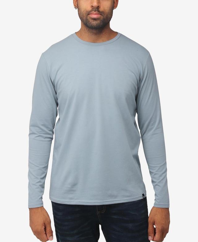 X-Ray Mens Soft Stretch Crew Neck Long Sleeve T-shirt Product Image