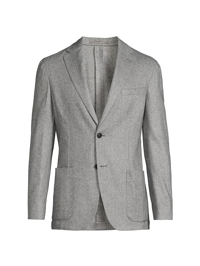 Mens Silk-Cashmere Sport Jacket Product Image