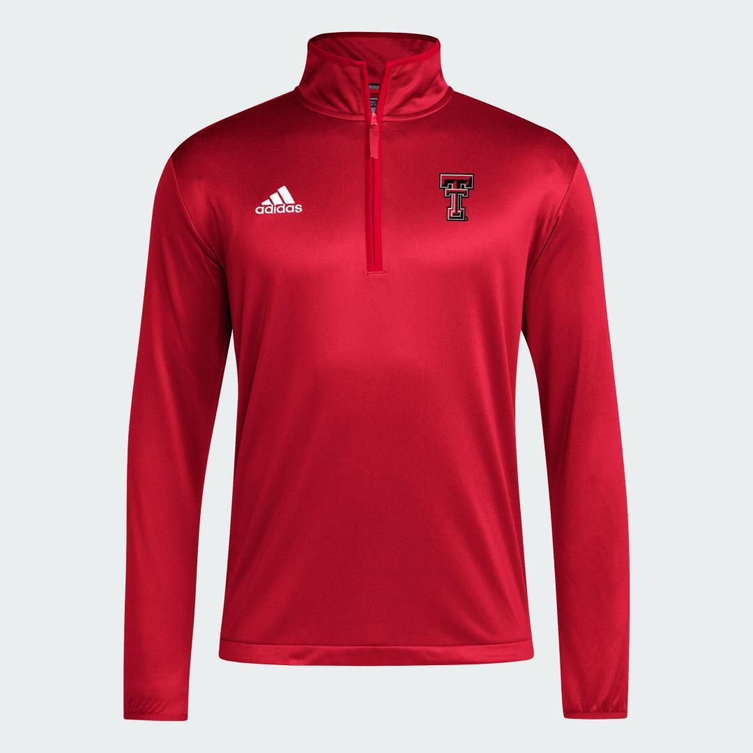 adidas Texas Tech Training Jacket Team Power Red M Mens Product Image