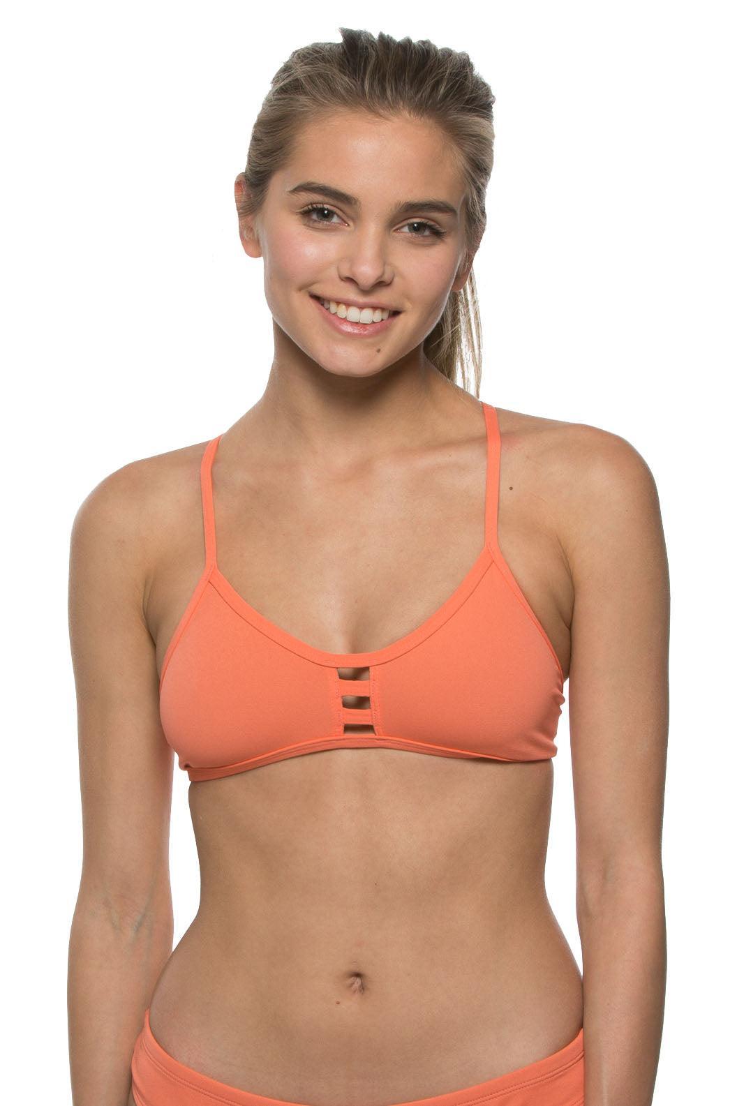 Tomcat Bikini Top - Nectarine Female Product Image