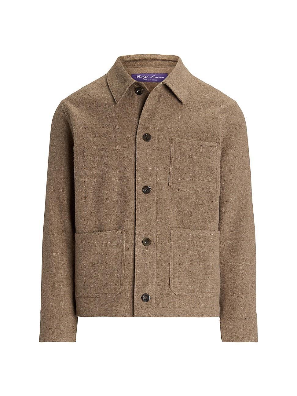 Mens Burnham Brushed Basketweave Jacket Product Image