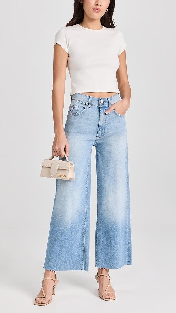 DL1961 Hepburn Wide Leg: High Rise Vintage Jeans | Shopbop Product Image