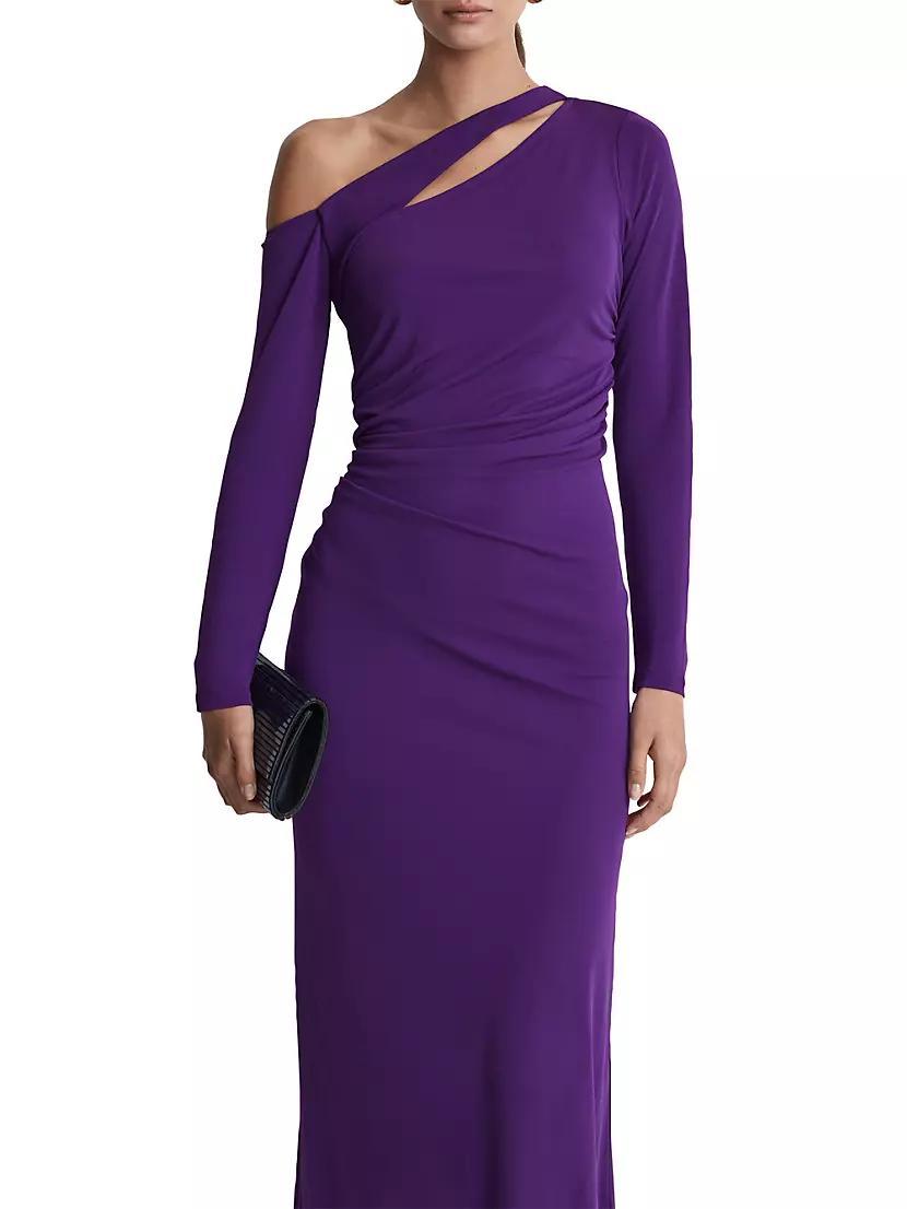 Delphine One-Shoulder Maxi Dress Product Image