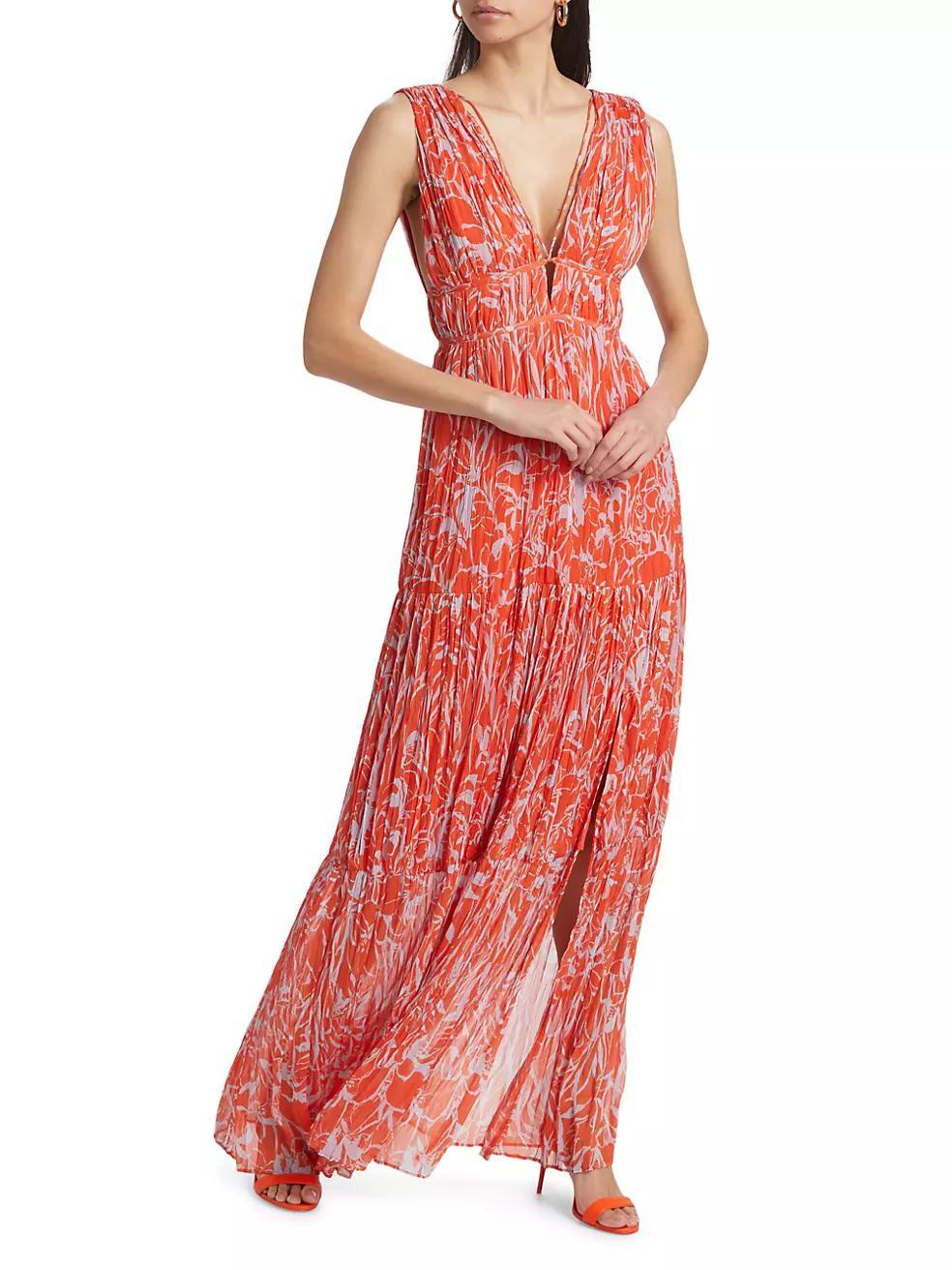 Pescadero Floral Maxi Dress Product Image