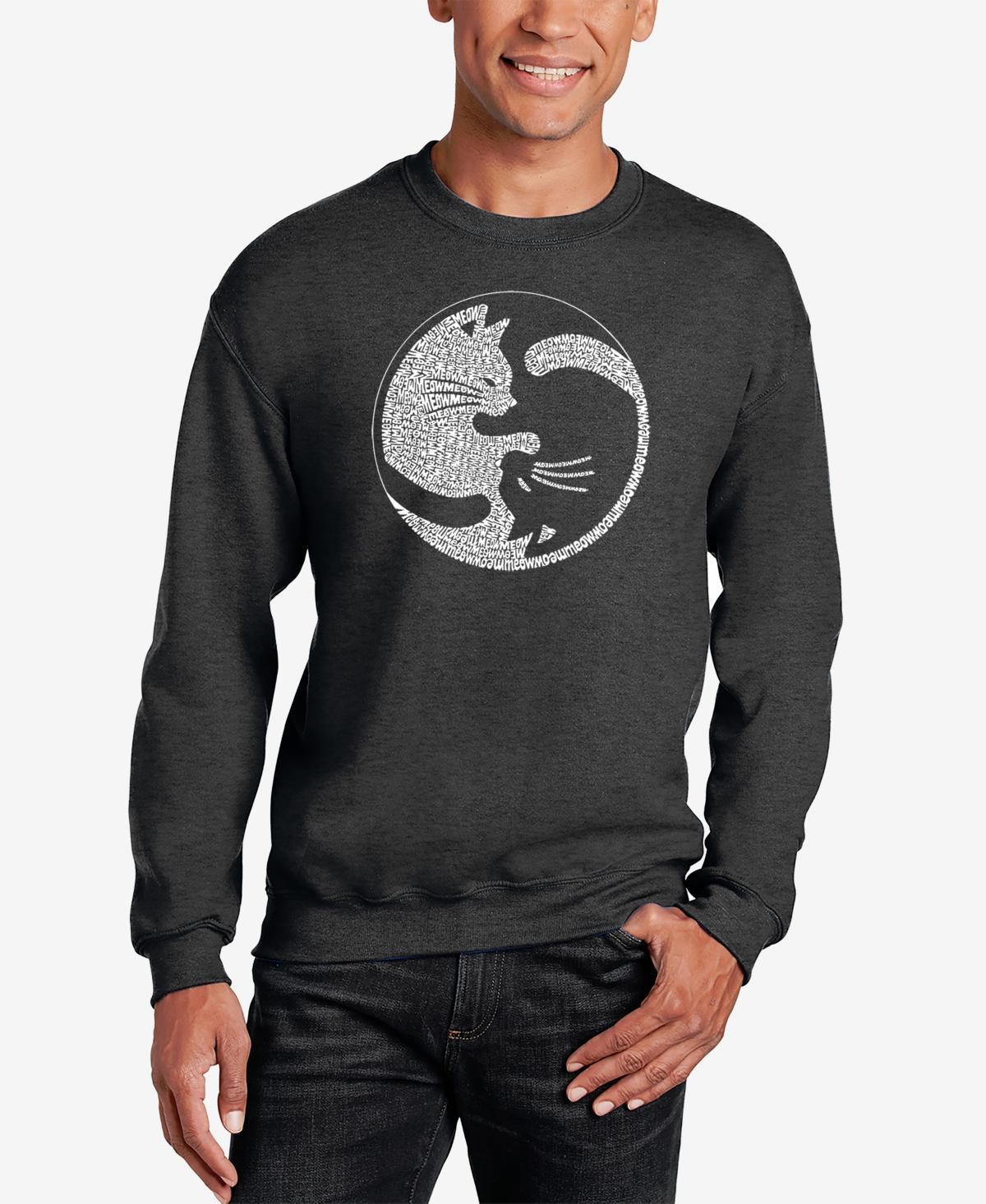 La Pop Art Sea Shells - Mens Word Art Crewneck Sweatshirt Product Image