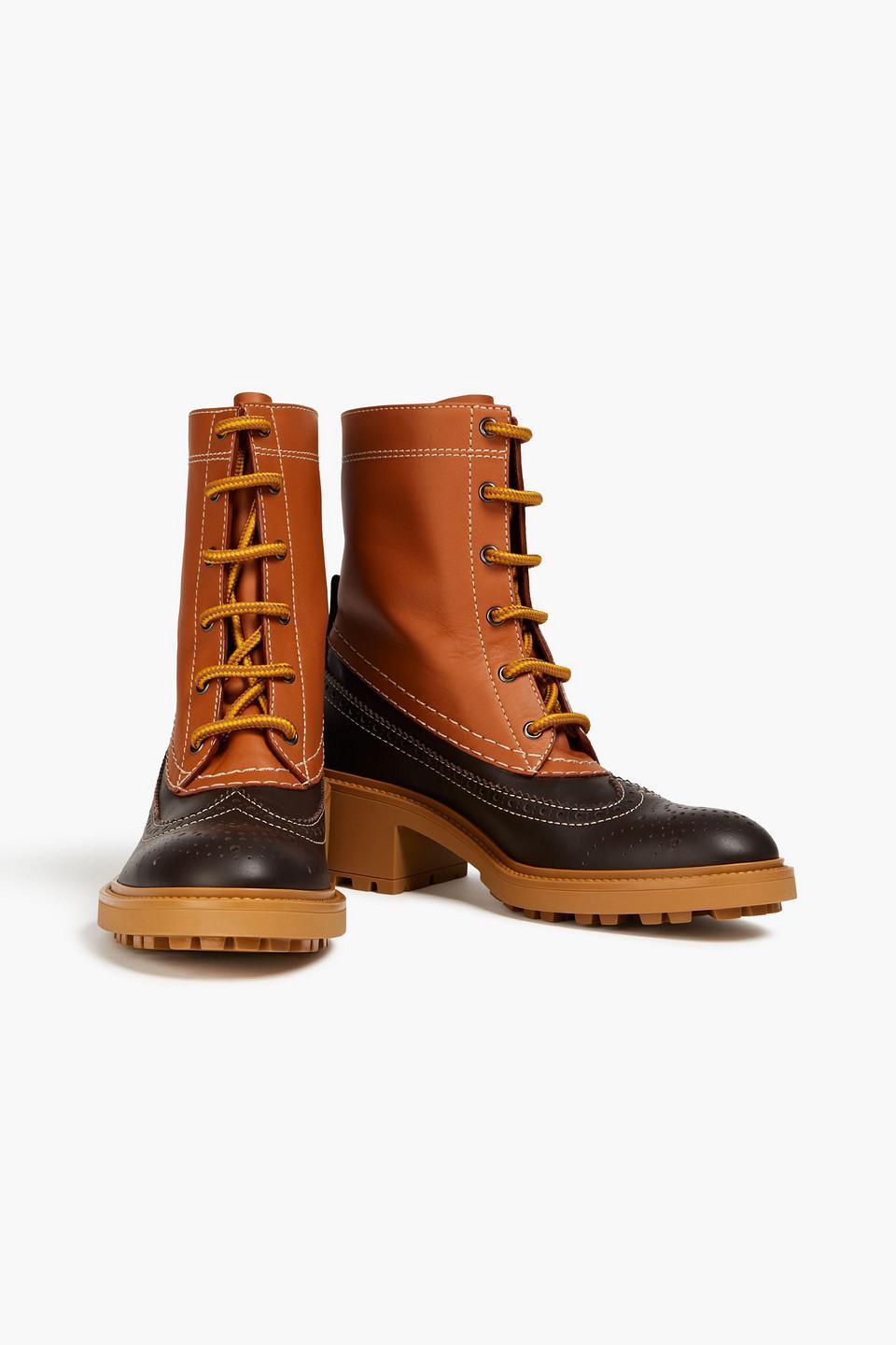 CHLOÉ Ankle Boots In Brown Product Image