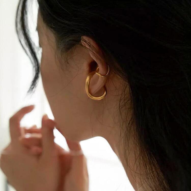 Set of 2: Twisted Alloy Ear Cuff (Various Designs) Product Image