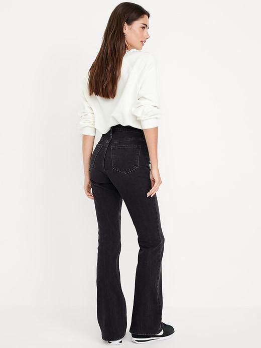 Extra High-Waisted Flare Jeans Product Image