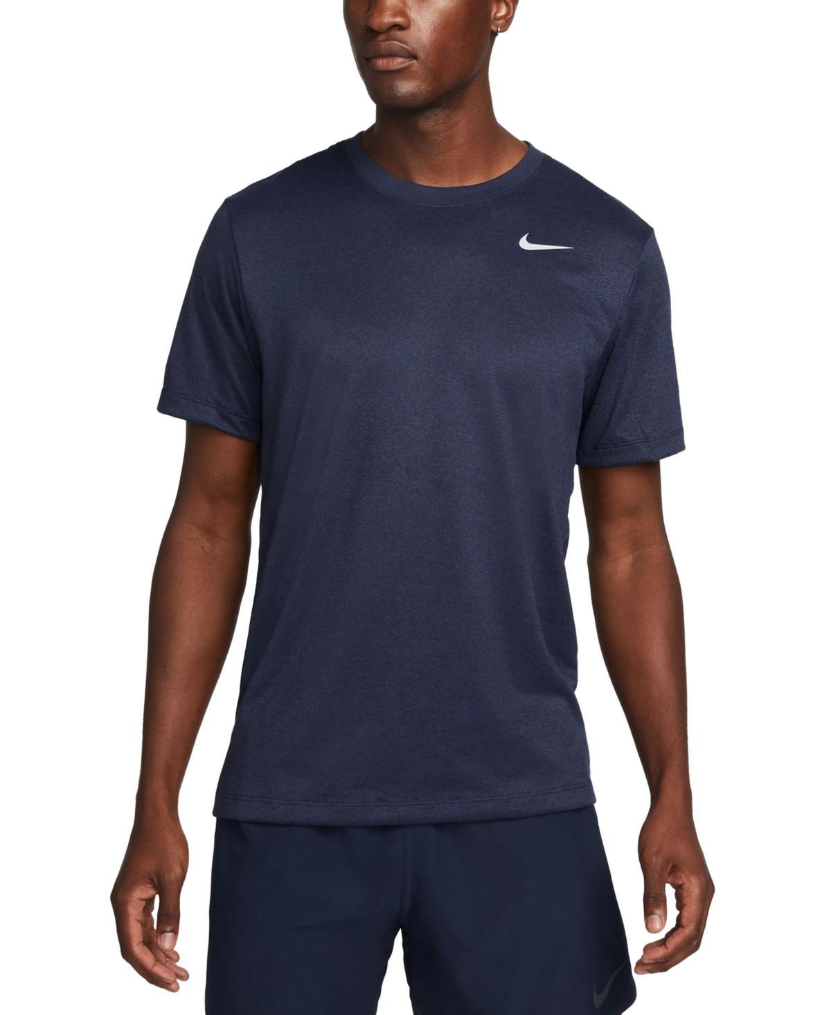 NIKE Men's Dri-fit Legend Fitness T-shirt In Game Royal,black Product Image