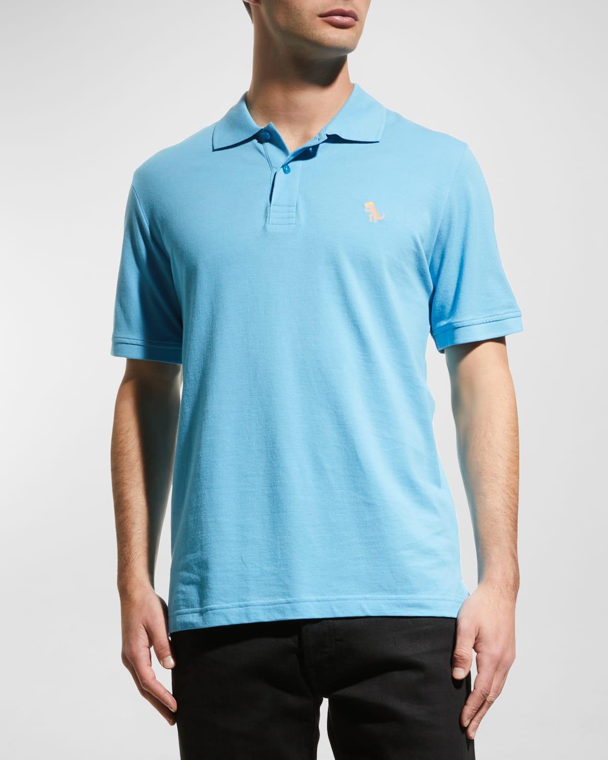 Mens Pima Cotton Knit Polo Shirt Product Image