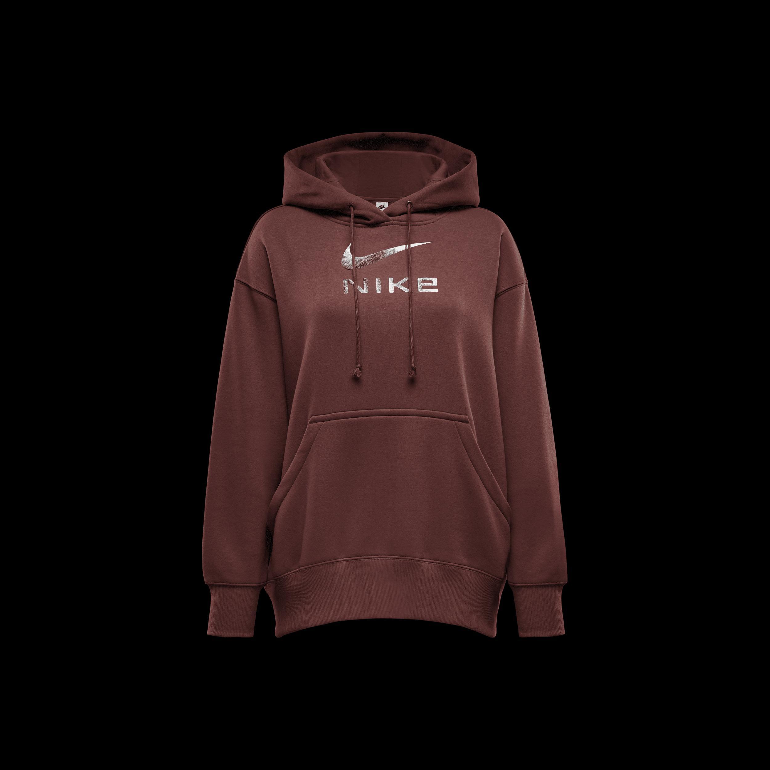 Nike Sportswear Phoenix Fleece Women's Oversized Pullover Graphic Hoodie Product Image