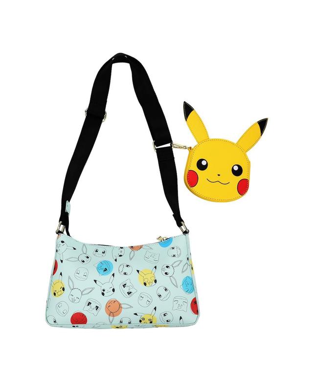 Pokemon Faces Womens crossbody bag & Coin Purse Product Image