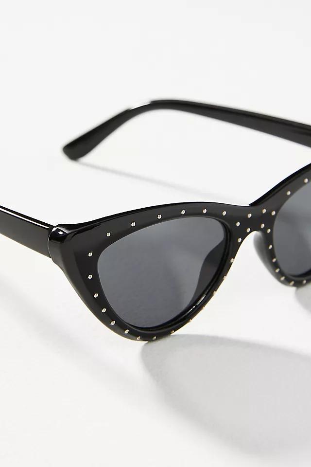 Studded Cat-Eye Sunglasses Product Image