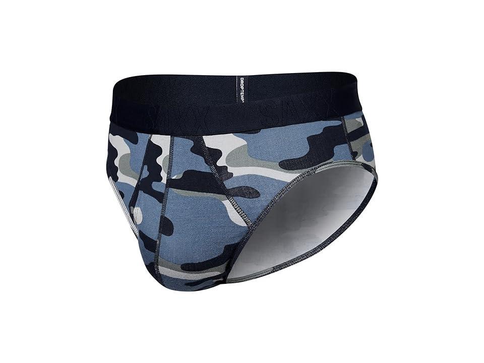 SAXX UNDERWEAR Droptemp Cooling Cotton Brief Fly (India Ink) Men's Underwear Product Image