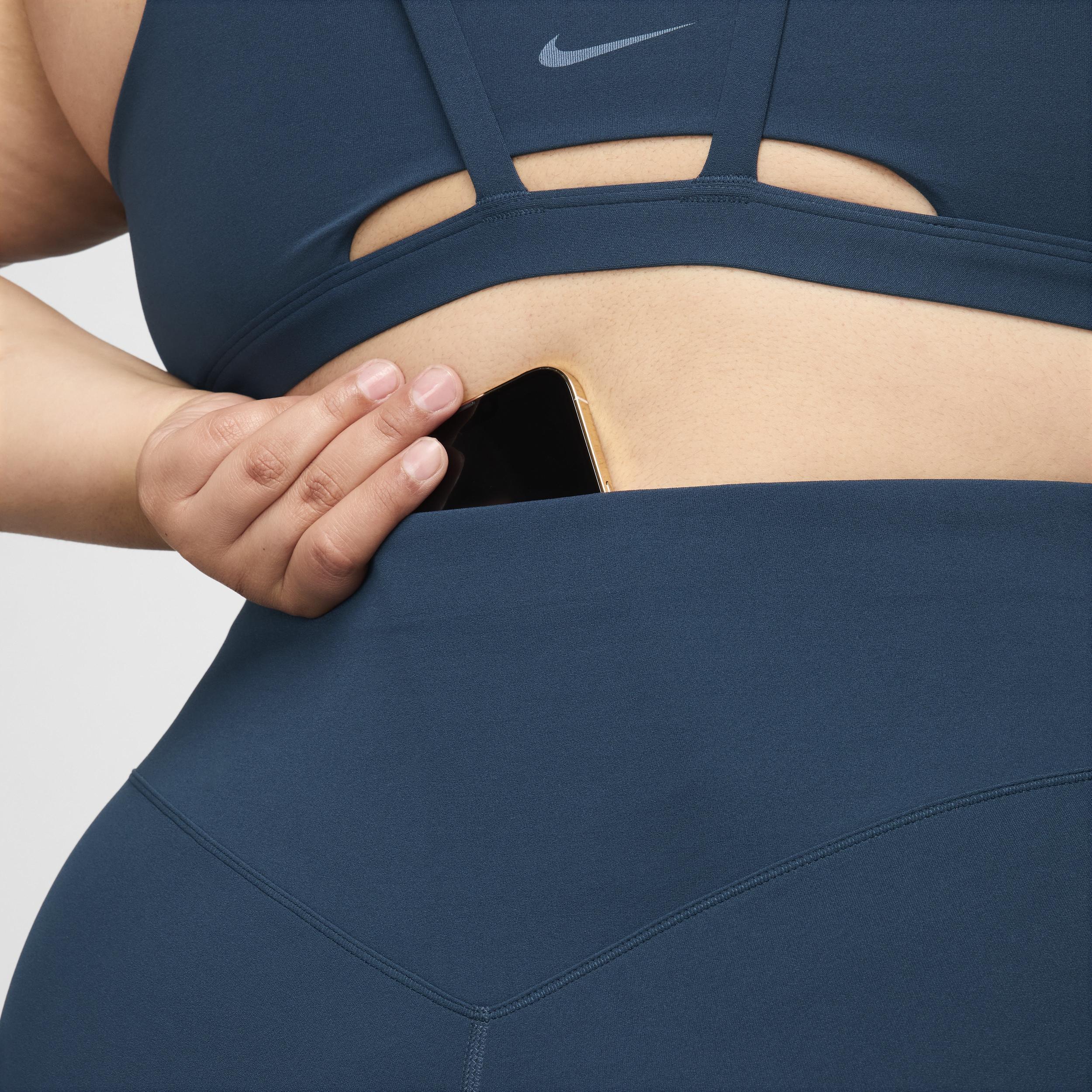 Nike Womens Zenvy Gentle-Support High-Waisted 7/8 Leggings (Plus Size) Product Image