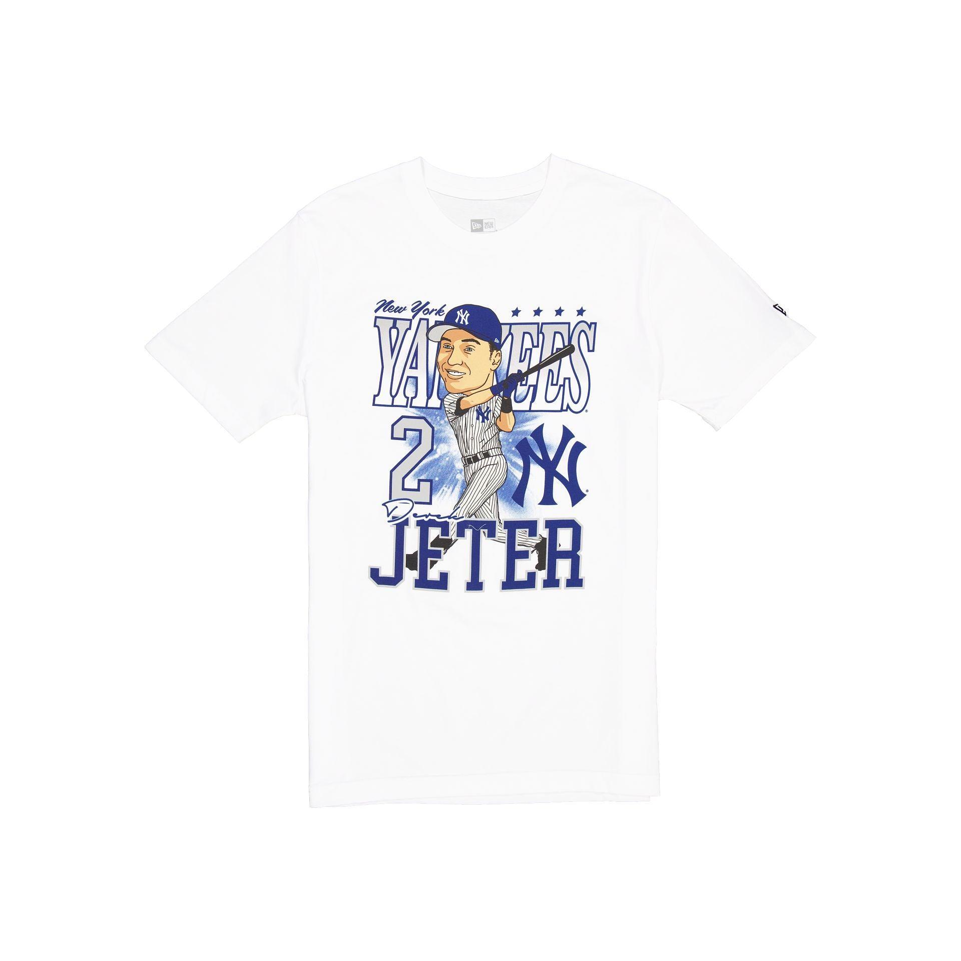 New York Yankees Derek Jeter Caricature T-Shirt Male Product Image