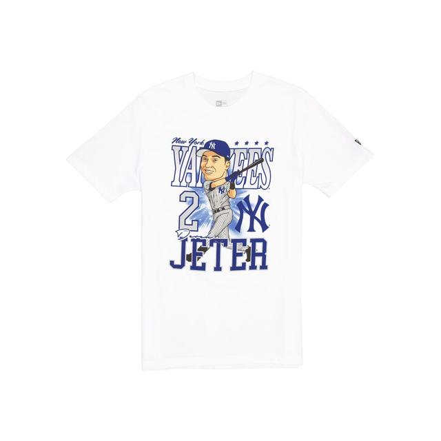 New York Yankees Derek Jeter Caricature T-Shirt Male Product Image