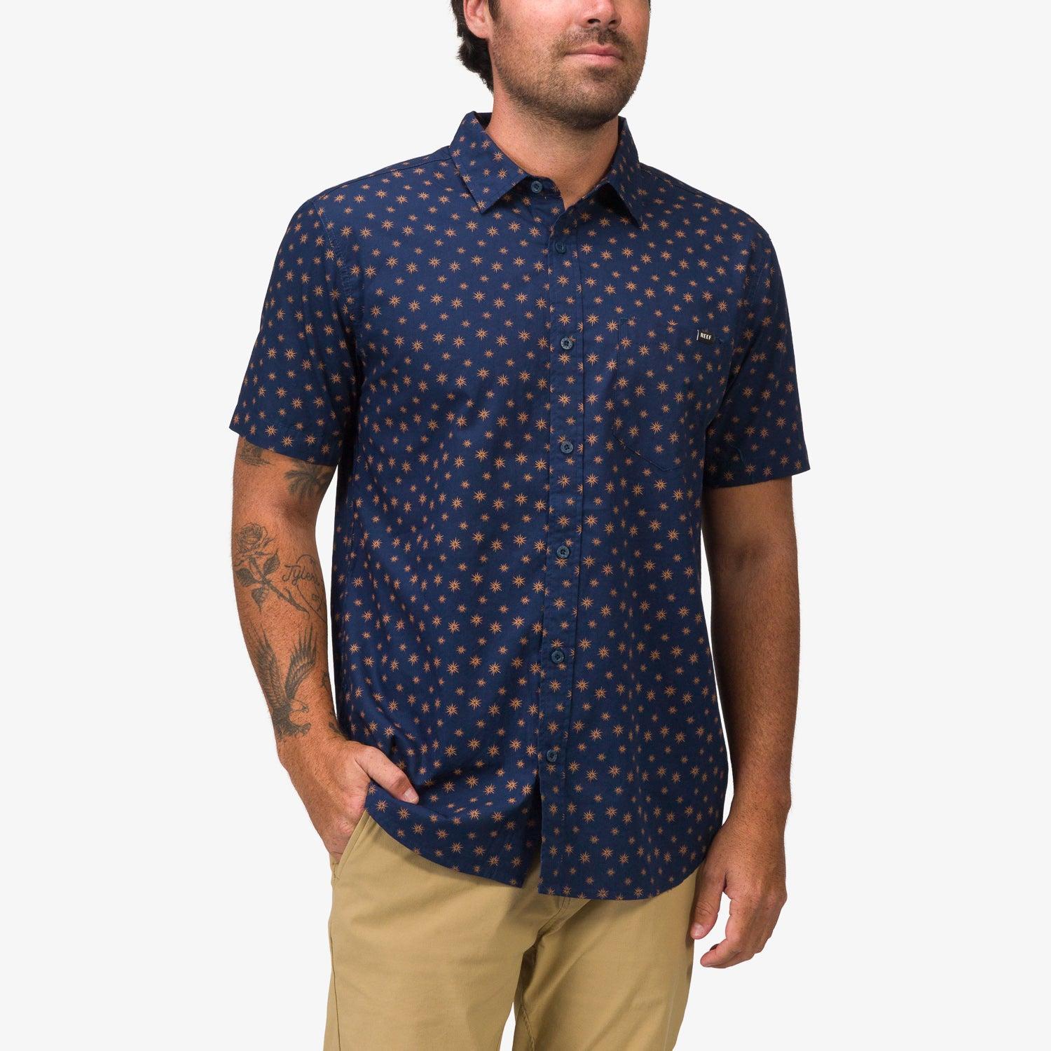 Bentley Short Sleeve Woven Shirt Product Image