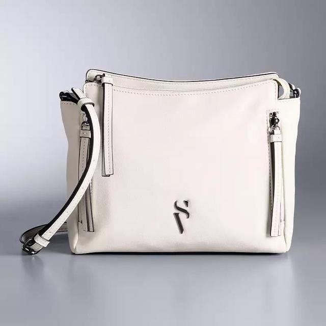 Womens Simply Vera Vera Wang Cara Logo Crossbody Bag Product Image