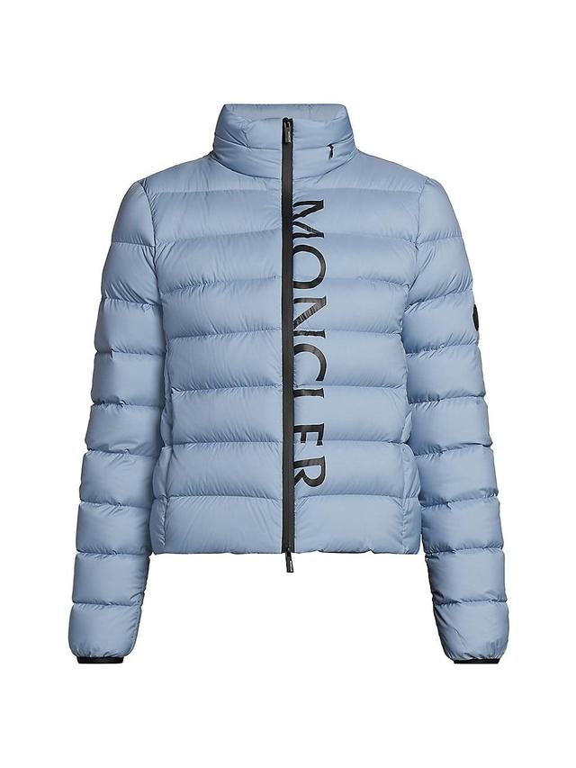 Moncler Cerces Logo Short Down Puffer Jacket Product Image