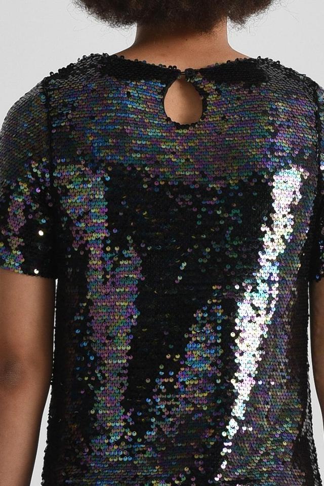 SEQUIN TEE SHIRT Female Product Image