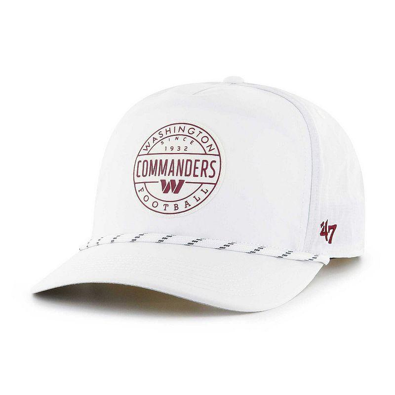 Mens 47 White Washington Commanders Surburbia Hitch Adjustable Hat Product Image