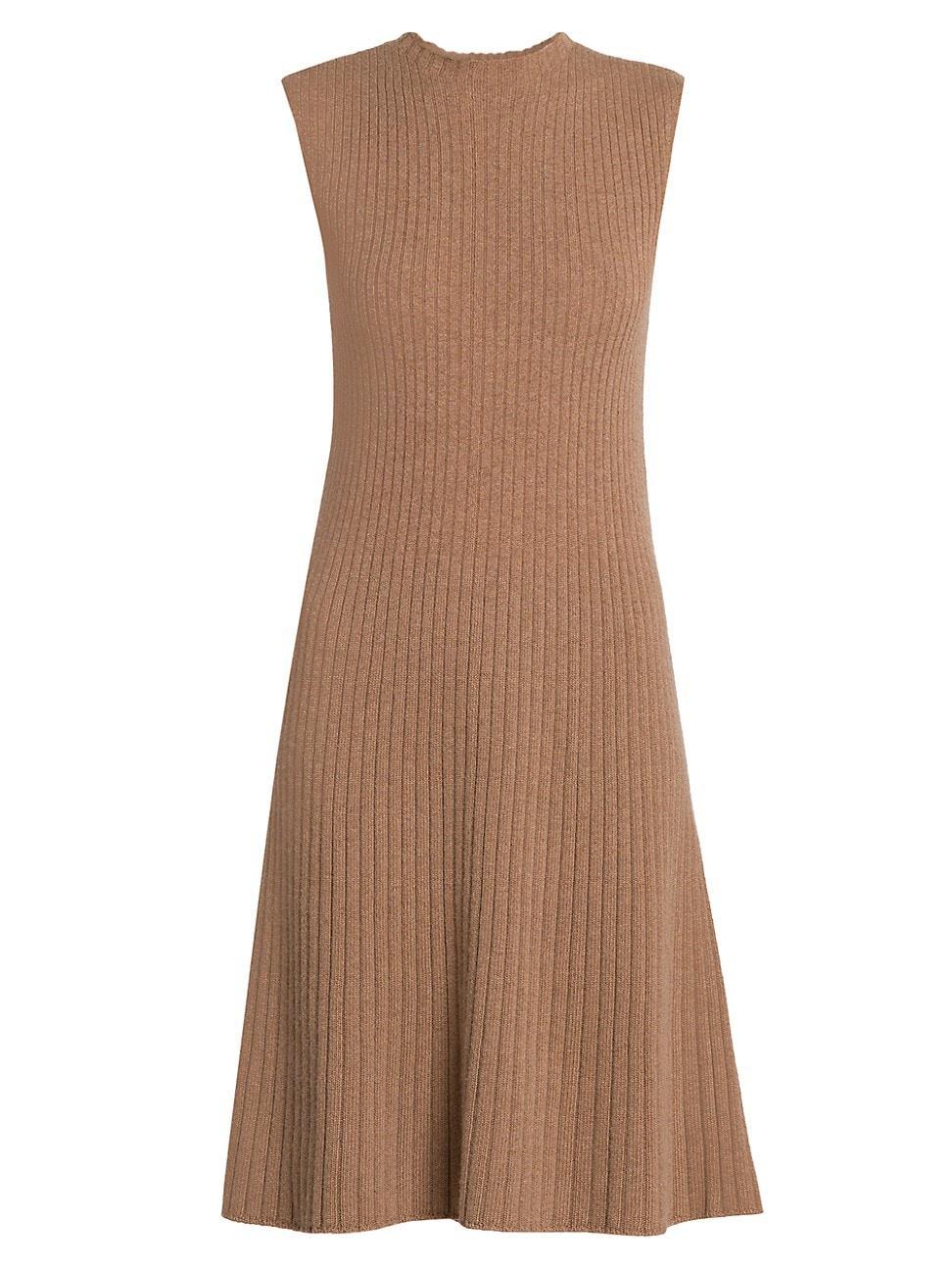 Womens Cervatto Rib-Knit Cashmere Minidress Product Image