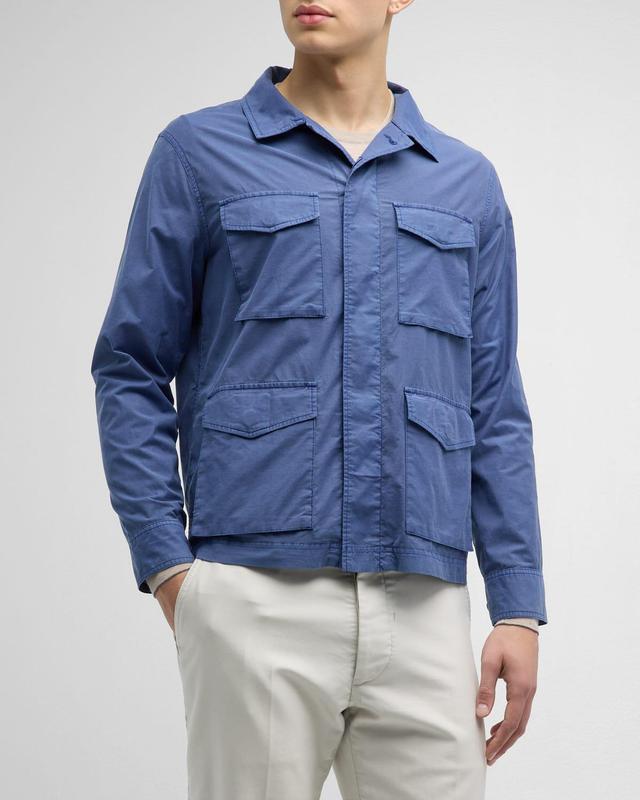 Mens Summer Safari 4-Pocket Chore Coat Product Image