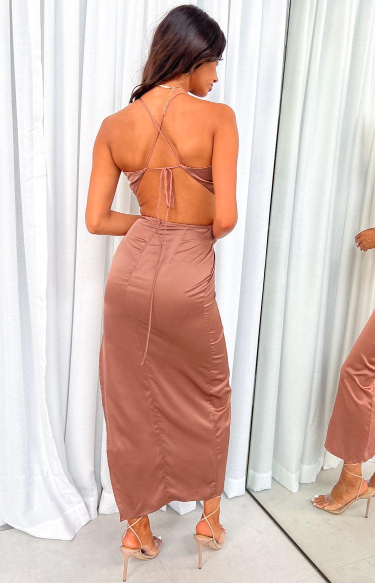 Taylor Copper Maxi Dress Product Image