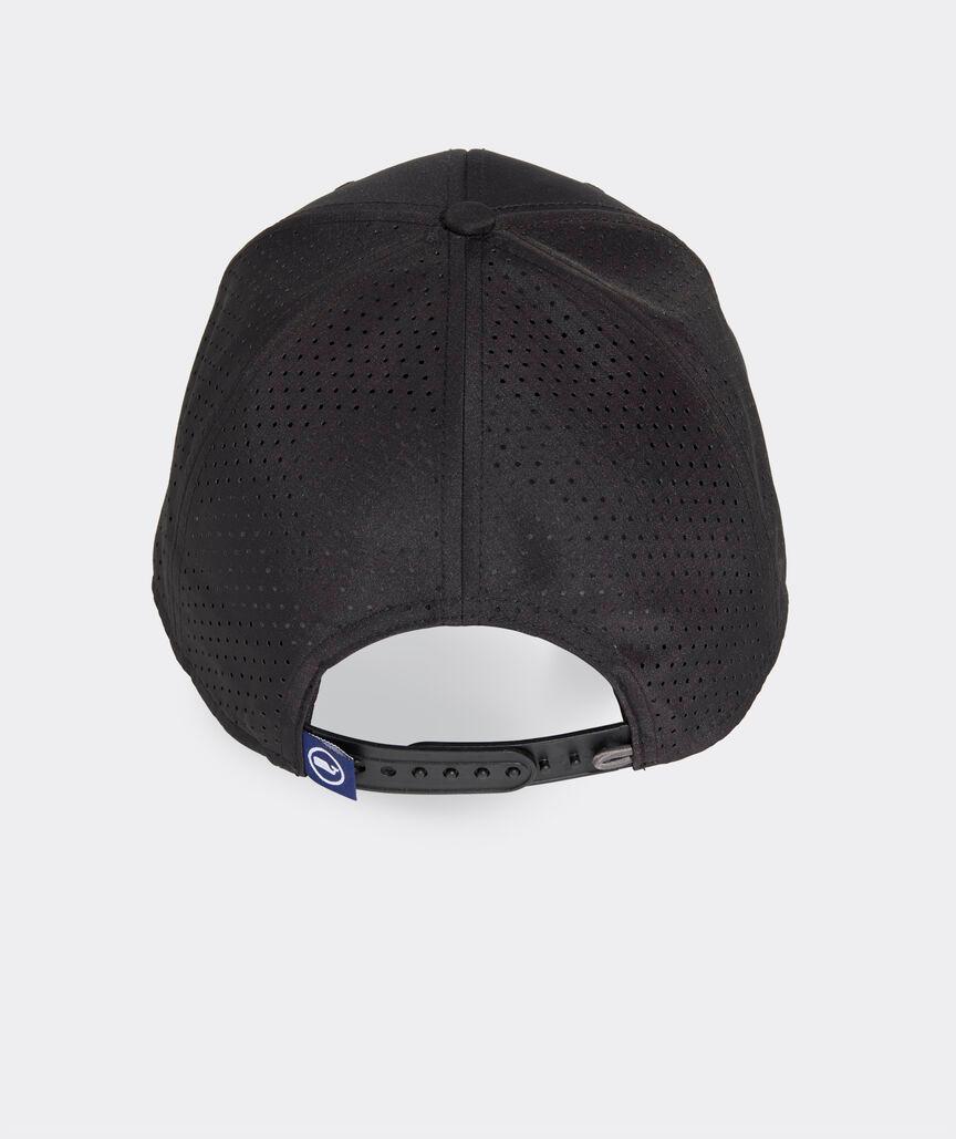 Logo Box Perforated Flat Brim Trucker Hat Product Image