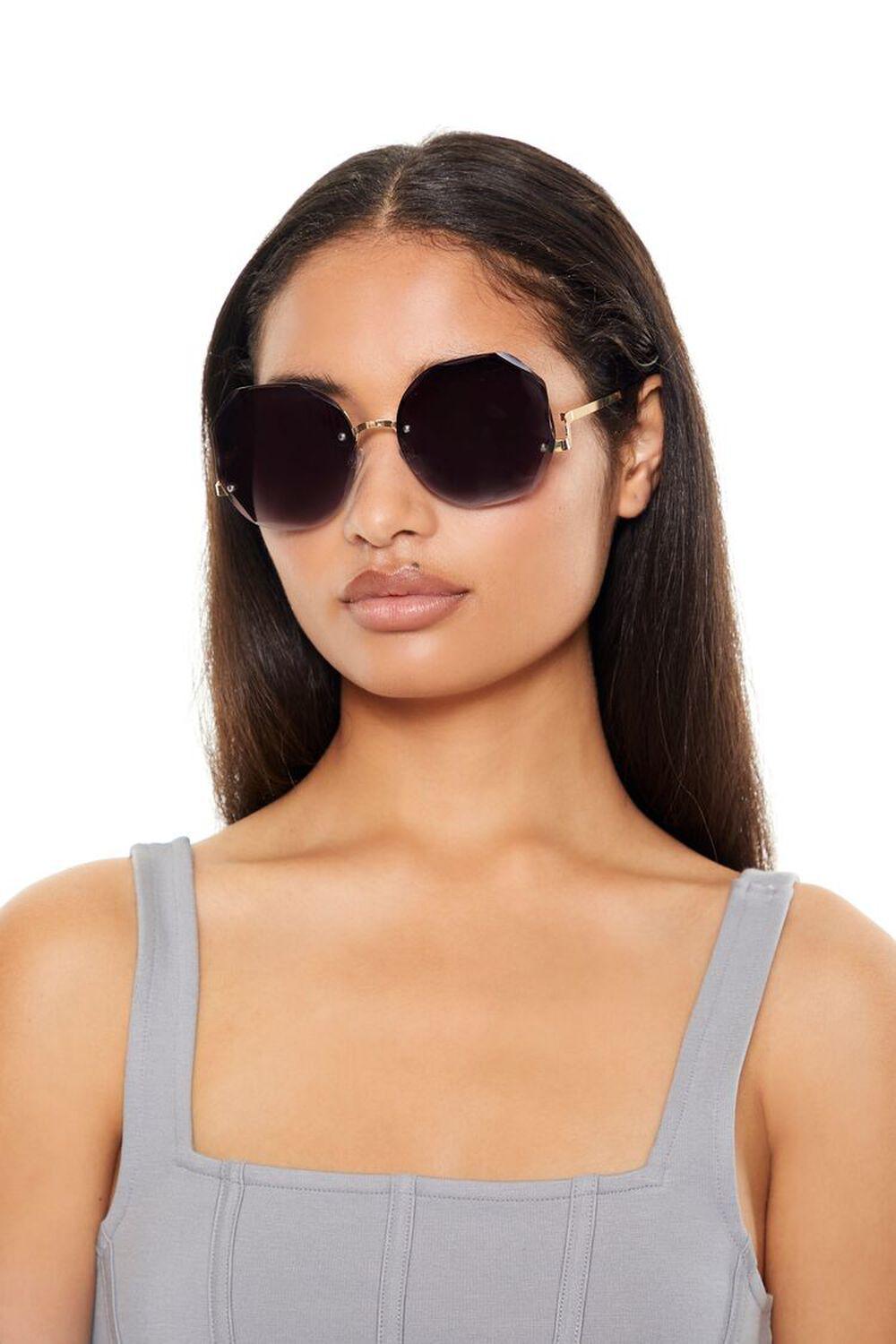 Round Gradient Sunglasses | Forever 21 Product Image