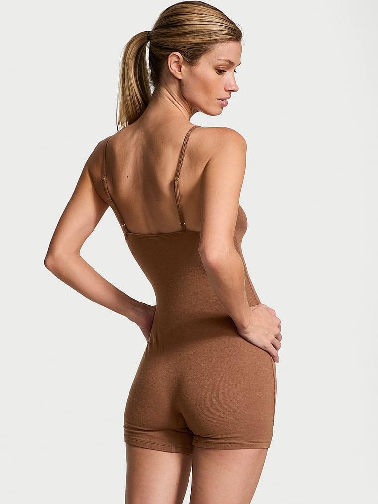 Ribbed Modal Cami Romper Product Image